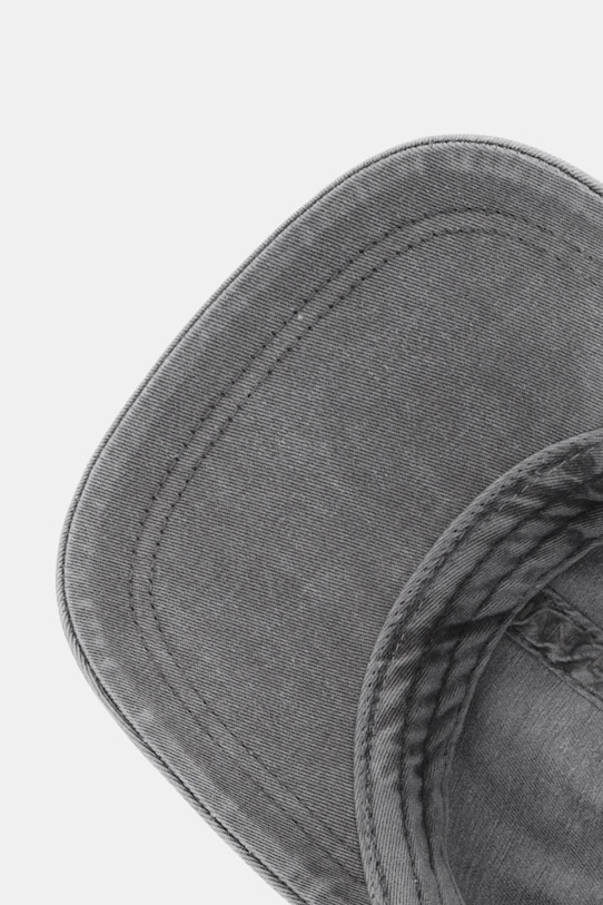 Bavlněná baseballová čepice Armani Exchange šedá XM001521.AF15502