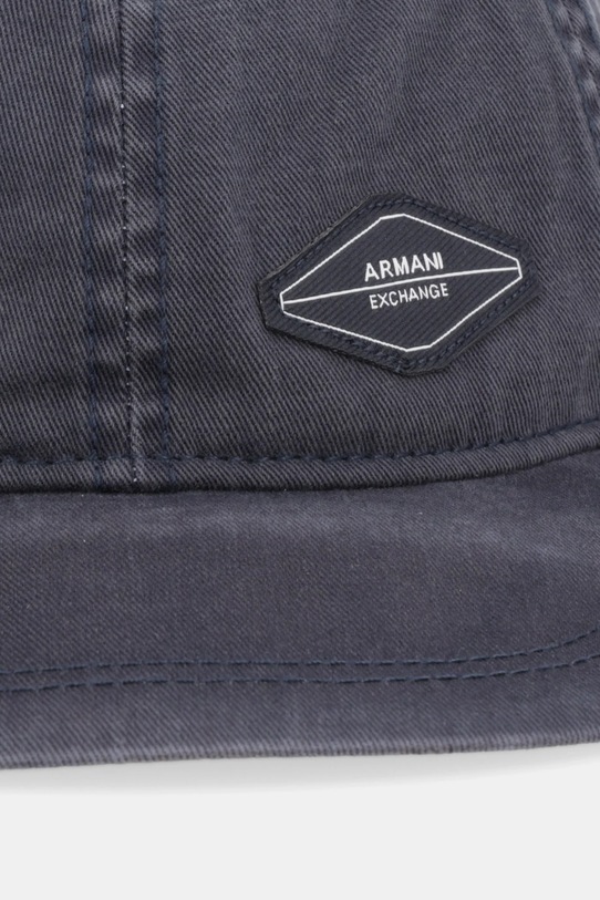 Armani Exchange czapka z daszkiem bawełniana XM001521.AF15502 szary AW25
