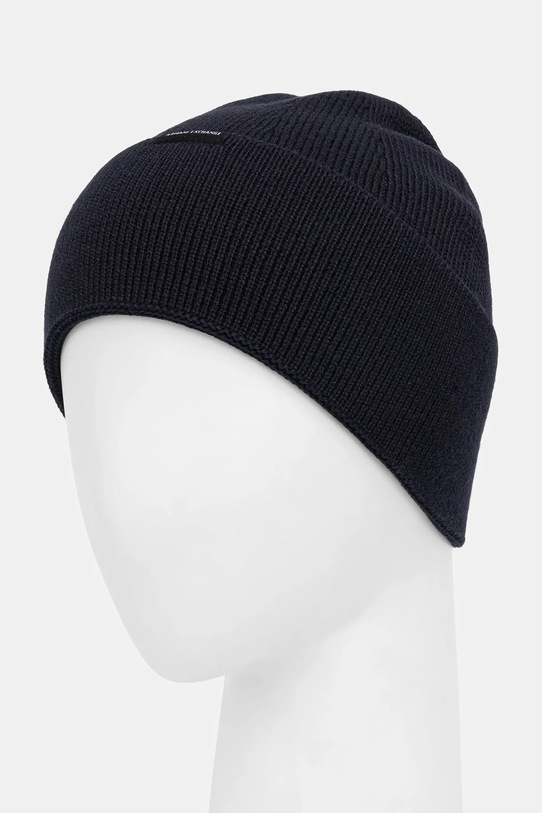 Armani Exchange căciulă din amestec de lână XM001534.AF14008 bleumarin AW25