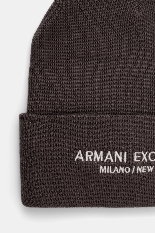Armani Exchange czapka brązowy XM001637.AF16950