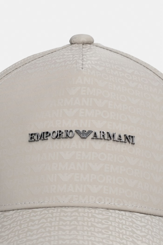 Kapa s šiltom Emporio Armani EM003741.AF15384 bež SS26