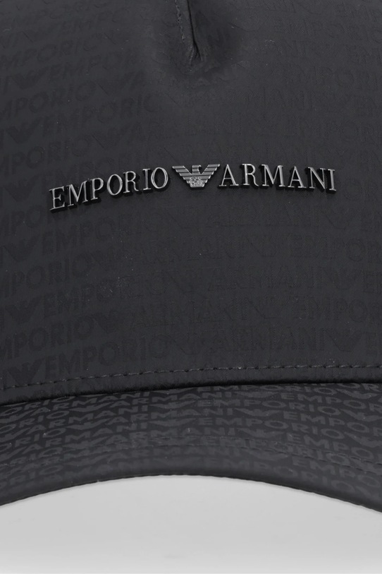 Emporio Armani czapka z daszkiem EM003741.AF15384 czarny SS26