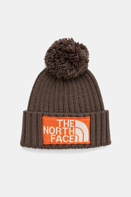 The North Face căciulă Heritage Ski Tuke imprimeu maro NF0A7WJO88O1