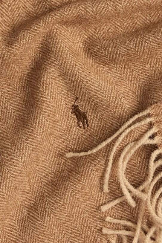Akcesoria Polo Ralph Lauren czapka i szalik wełniany 449959529 zielony