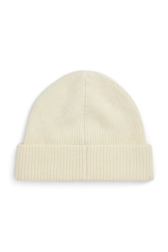 Polo Ralph Lauren czapka z dodatkiem wełny 449964247 beżowy AW25
