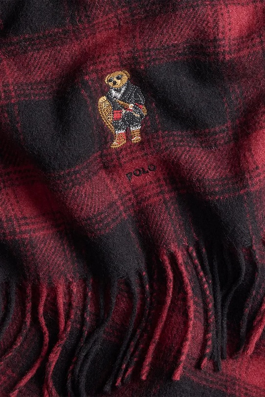 Akcesoria Polo Ralph Lauren czapka i szalik wełniany 449P02049 multicolor