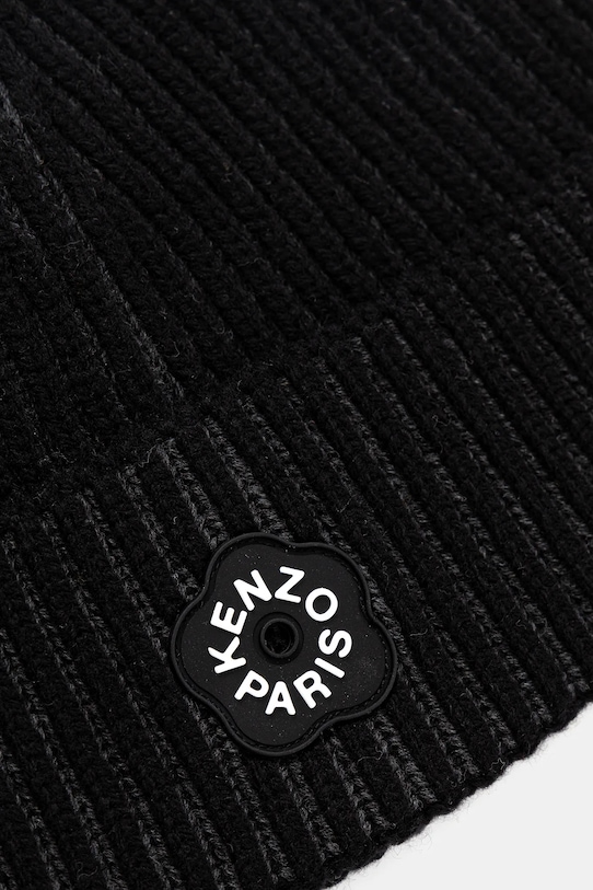 Akcesoria Kenzo czapka wełniana FF68BU200KWA czarny