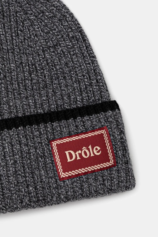 Accesorii Drôle de Monsieur căciulă de lână Le Bonnet Laine I.BN104.WO007 gri
