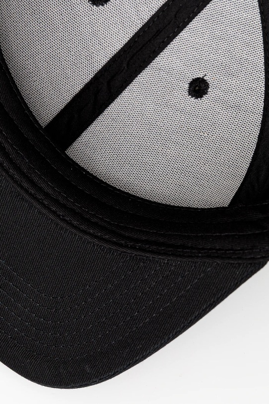 Karl Lagerfeld czapka z daszkiem bawełniana czarny 554101.805640