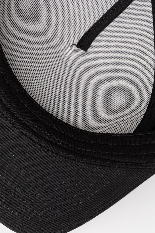 Karl Lagerfeld czapka z daszkiem bawełniana czarny 554101.805641