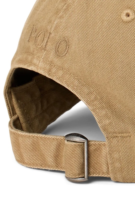 Akcesoria Polo Ralph Lauren czapka z daszkiem bawełniana 710980231 zielony