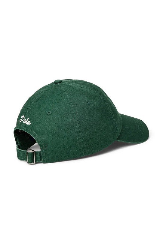 Polo Ralph Lauren czapka z daszkiem bawełniana 710982059 zielony AW25