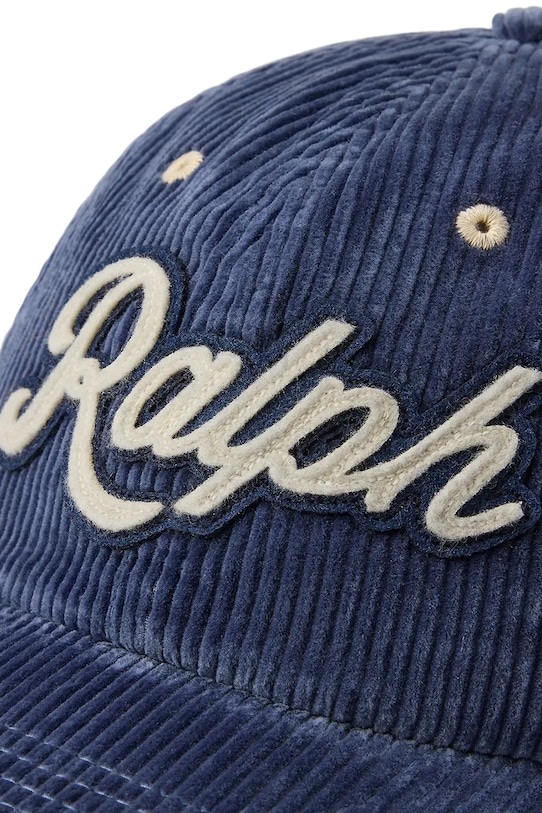 Akcesoria Polo Ralph Lauren czapka z daszkiem bawełniana 710979337 niebieski