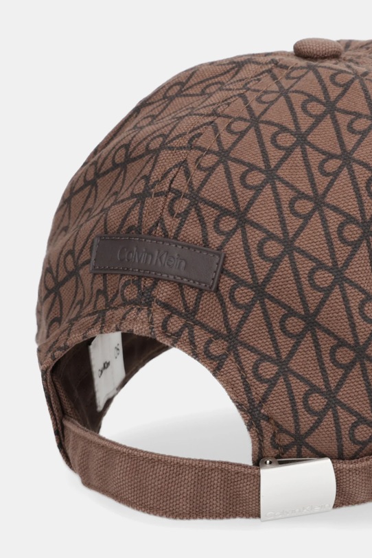 Аксессуары Хлопковая кепка Calvin Klein LV04D5029G коричневый