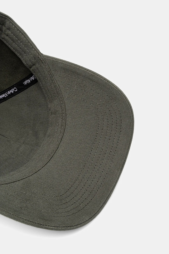 Doplnky Bavlnená šiltovka Calvin Klein LV04D5039G zelená