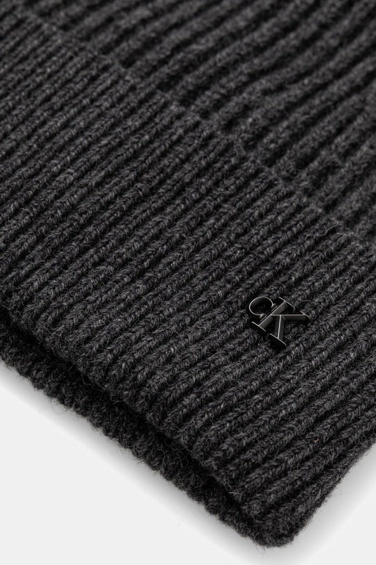 Accesorii Calvin Klein căciulă de lână LV04D8032G gri