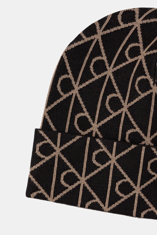 Шапка Calvin Klein LV04D8050G чорний AW25