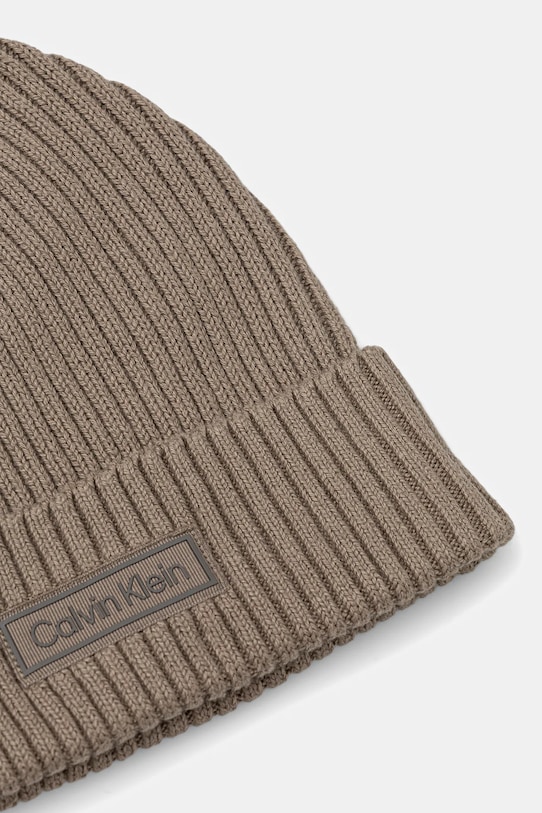 Doplnky Čiapka s prímesou kašmíru Calvin Klein LV04D8053G zelená