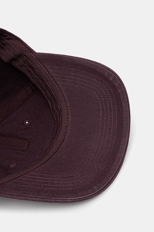 Y-3 czapka z daszkiem bawełniana Dad Cap bordowy KB5815