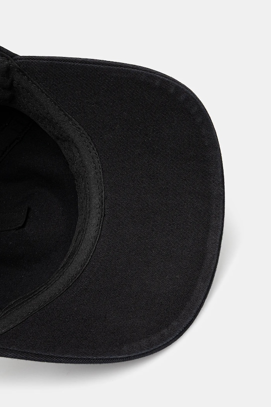 Y-3 czapka z daszkiem bawełniana Graphic czarny KC3339