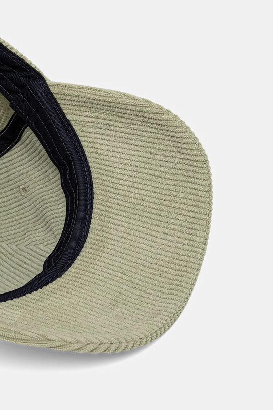 Tommy Hilfiger czapka z daszkiem sztruksowa zielony AM0AM13583