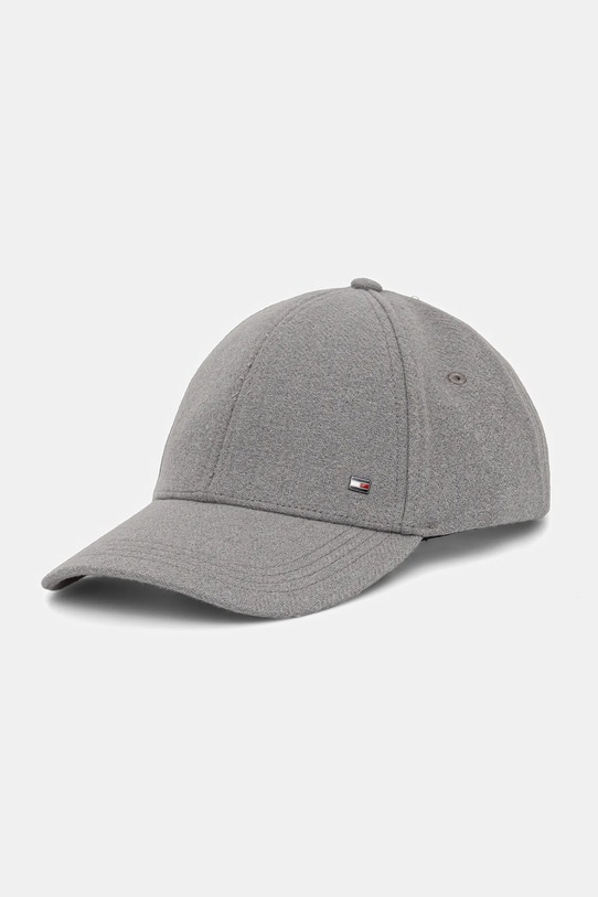 Šiltovka Tommy Hilfiger ostatné sivá AM0AM13584