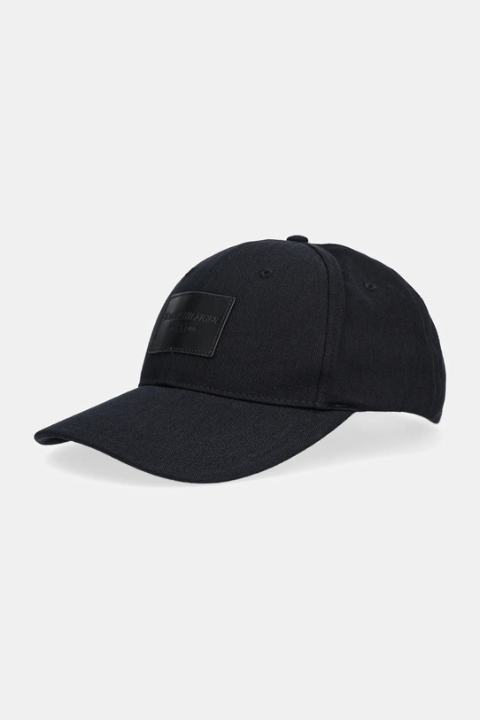 Bavlněná baseballová čepice Tommy Hilfiger bavlna černá AM0AM13585