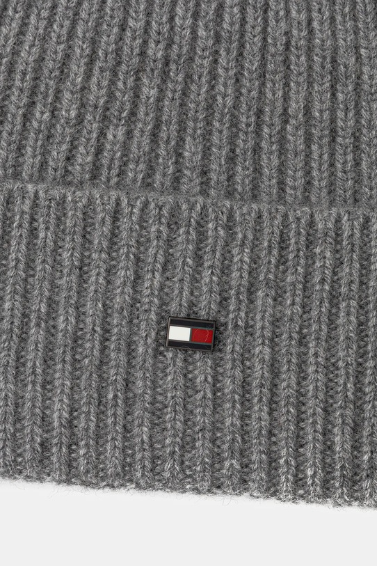 Accesorii Tommy Hilfiger caciula de casmir AM0AM13586 gri