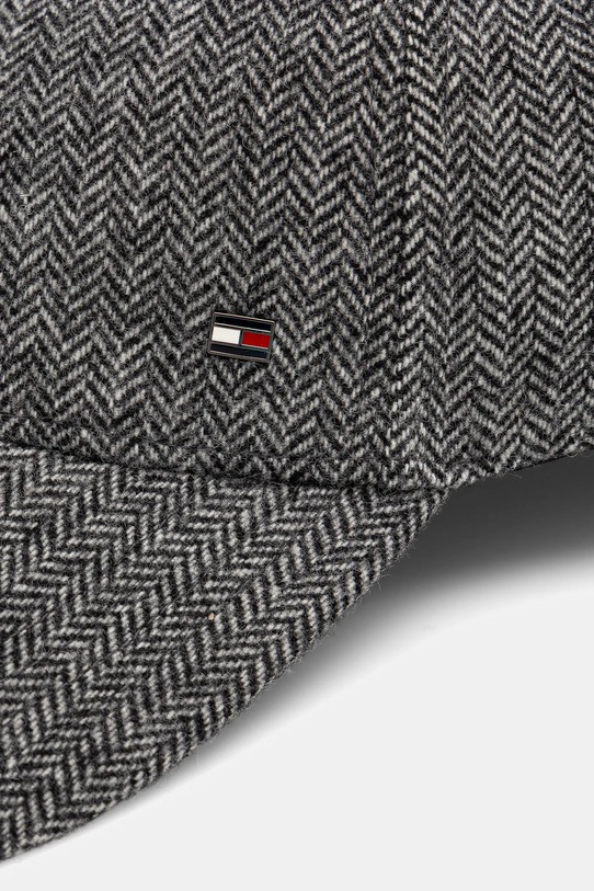 Tommy Hilfiger czapka z daszkiem z wełną AM0AM13784 szary AW25