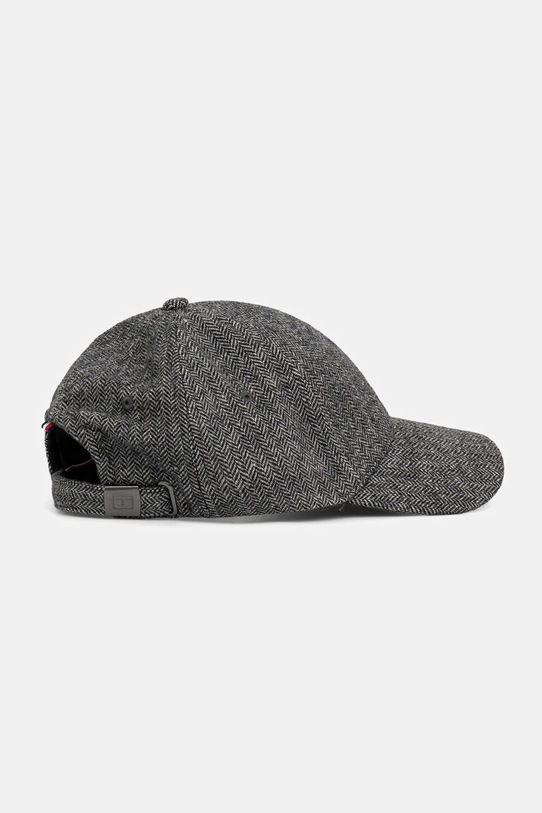 Akcesoria Tommy Hilfiger czapka z daszkiem z wełną AM0AM13784 szary