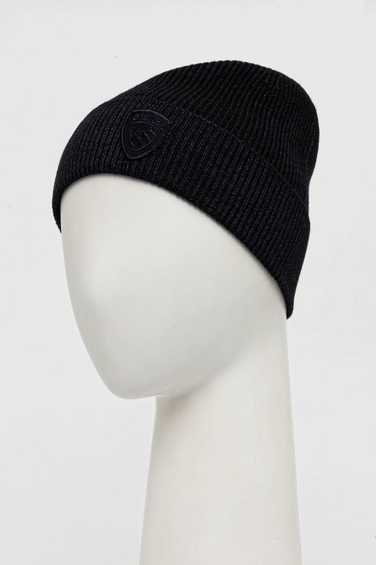 Blauer czapka wełniana OLIVER BLUA05296 granatowy AW25