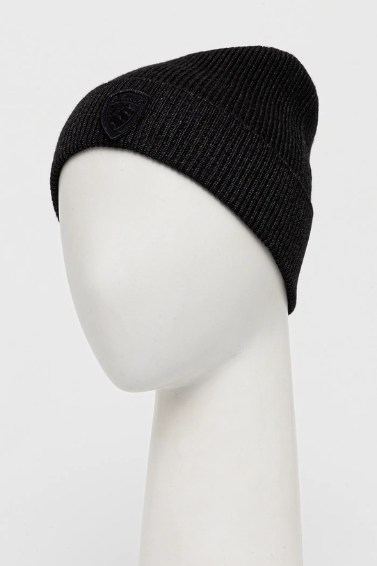 Blauer czapka wełniana OLIVER BLUA05296 czarny AW25