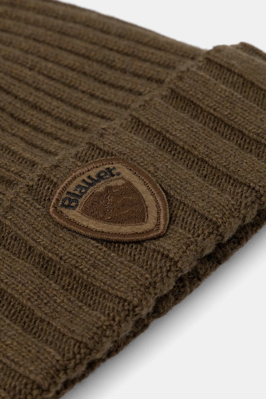 Blauer czapka z wełną KENWOOD BLUA05298 zielony AW25