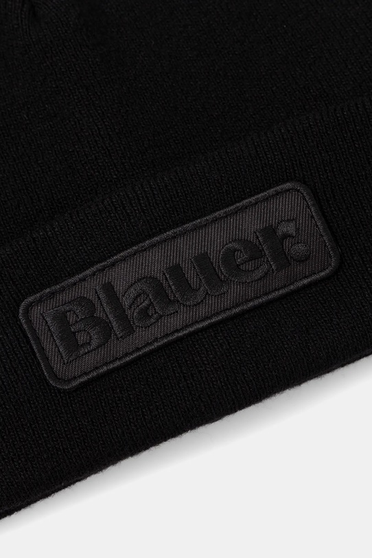 Blauer czapka z wełną CHESHIRE BLUA05299 czarny AW25