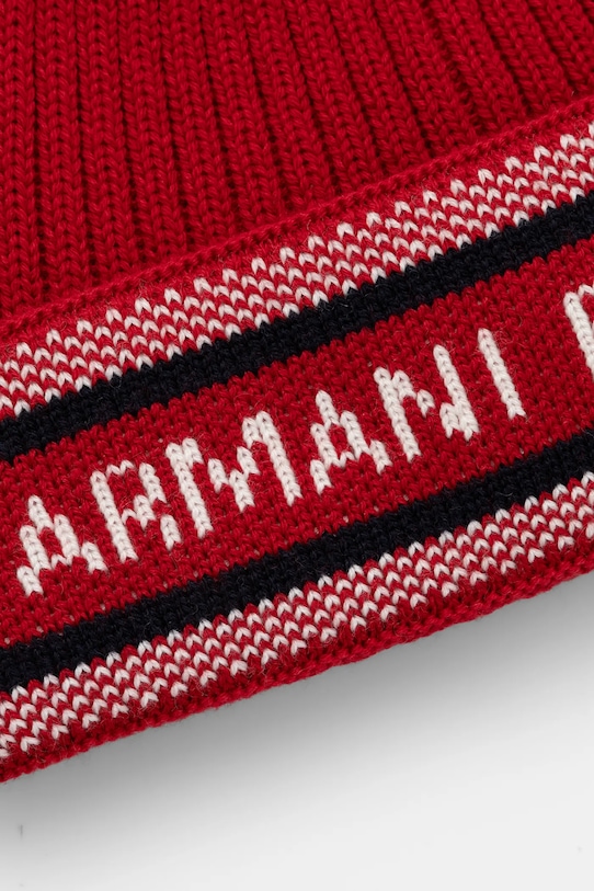 Accesorii Armani Exchange pălărie din amestec de lână XM001551.AF13776 rosu