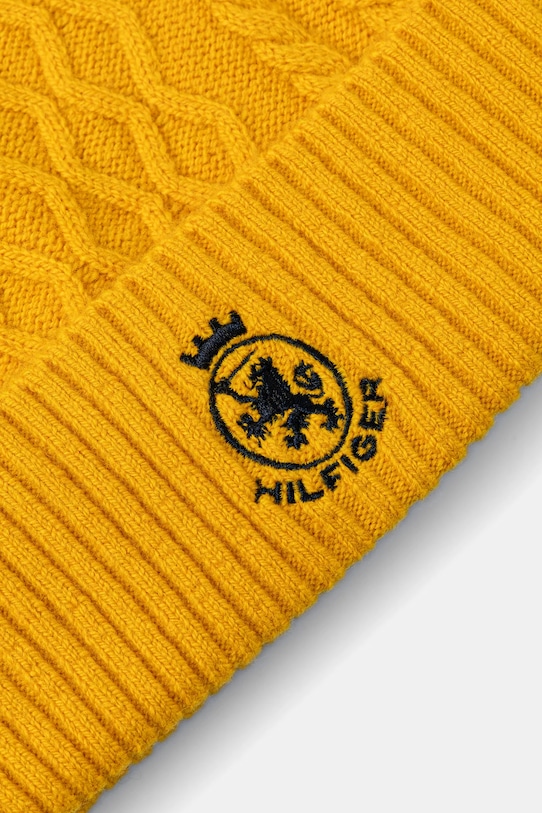 Akcesoria Tommy Hilfiger czapka AM0AM13828 żółty