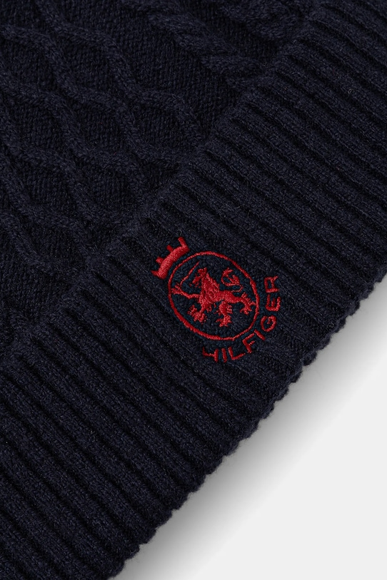 Akcesoria Tommy Hilfiger czapka AM0AM13828 granatowy