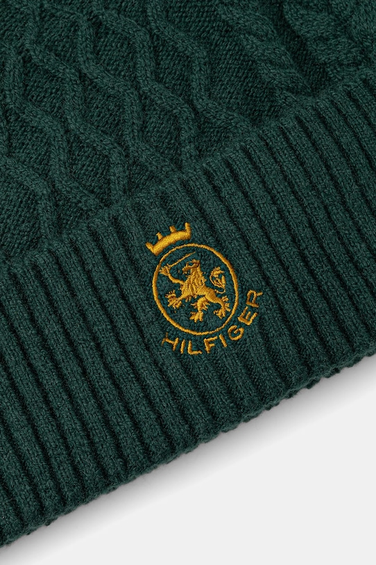 Akcesoria Tommy Hilfiger czapka AM0AM13828 zielony