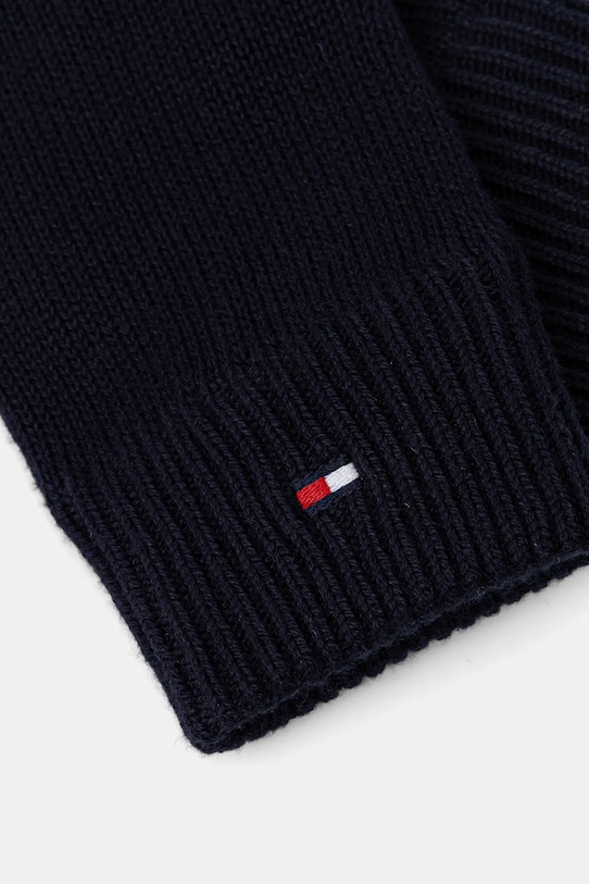 Tommy Hilfiger czapka i rękawiczki z domieszką kaszmiru 2-pack AM0AM13806 granatowy