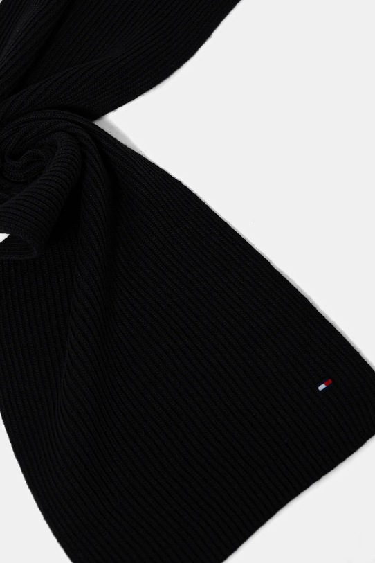 Σετ με πρόσμειξη κασμίρ Tommy Hilfiger μαύρο AM0AM13807