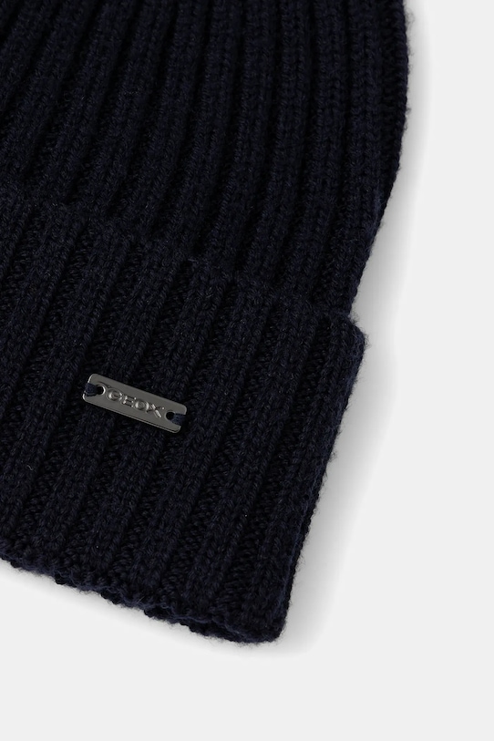 Geox căciulă de lână YVAN M5660F.T3310 bleumarin AW25