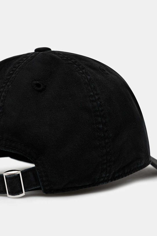 Akcesoria MM6 Maison Margiela czapka z daszkiem bawełniana SH2TC0004.M35190.899 czarny