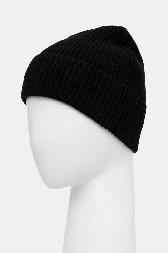 Trussardi căciulă de lână E601C000001N negru AW25