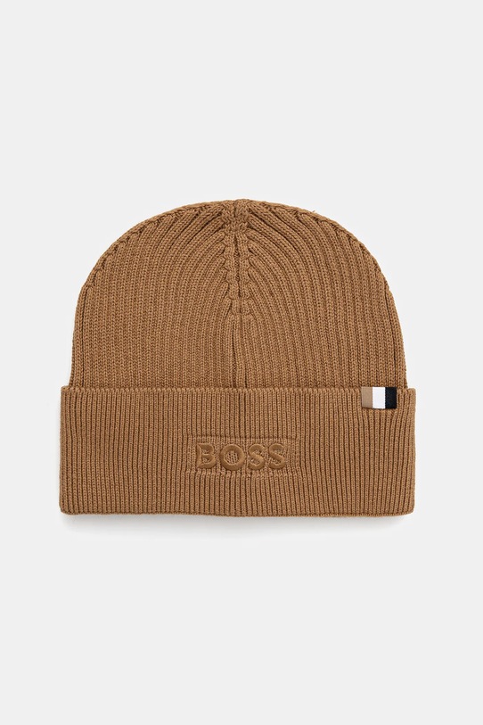 Шапка BOSS остальные бежевый 50522427