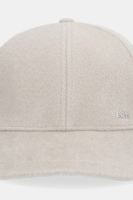 Кепка с добавлением шерсти BOSS 50550616 серый AW25