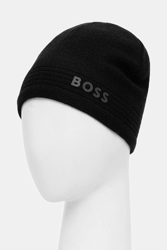 Καπέλο BOSS Green 50552125 μαύρο AW25