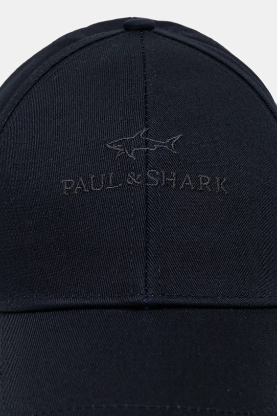 Бавовняна бейсболка Paul&Shark 15317100 темно-синій AW25