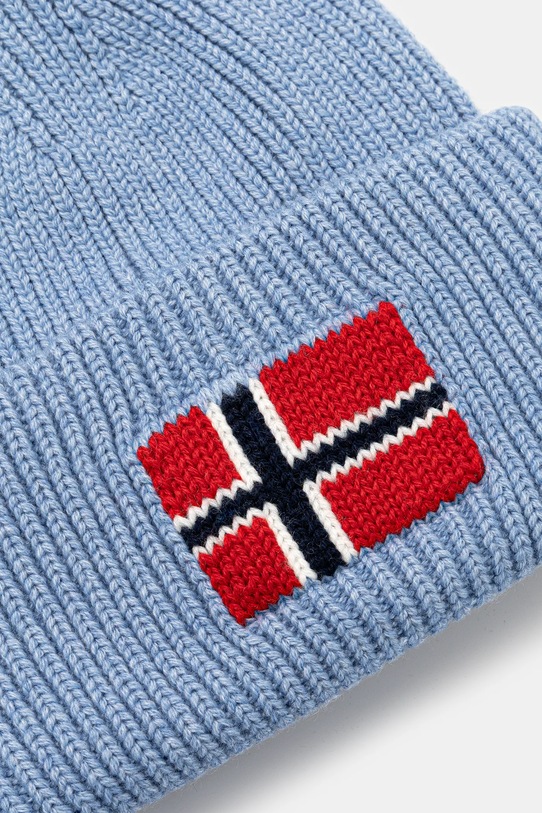 Accessories Napapijri wool blend beanie F-Evei NP0A893PI841 blue