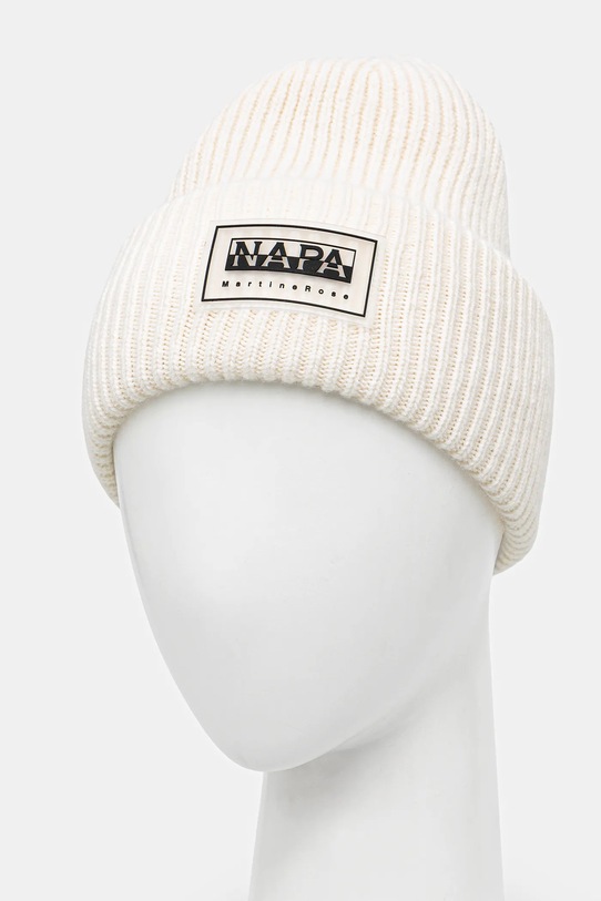 Napapijri berretto in lana Napapijri x Martine Rose NP0A4FQ8N1A1 beige AW25
