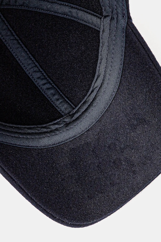 Бейзболна шапка с вълна Trussardi тъмносин E001C000007N